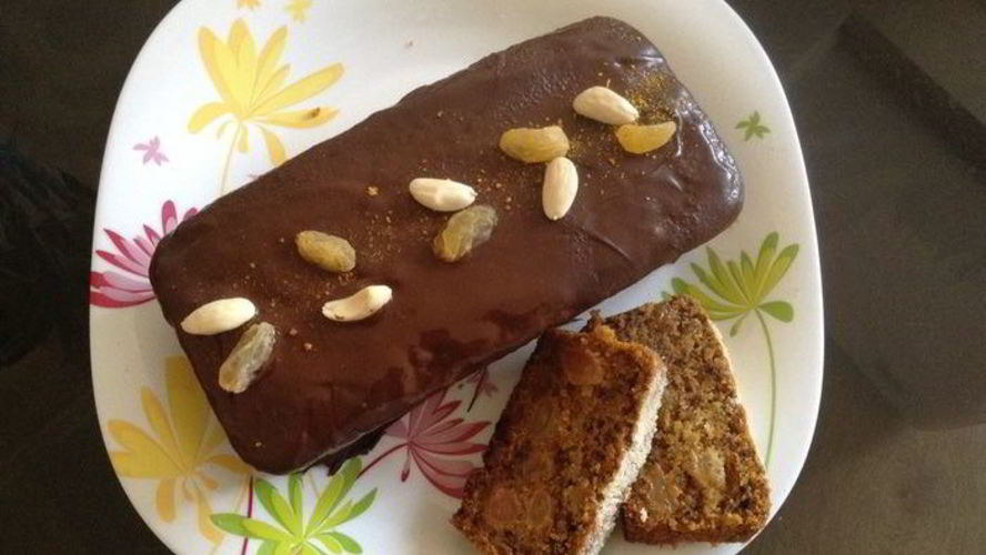 Рецепт постного морковного кекса