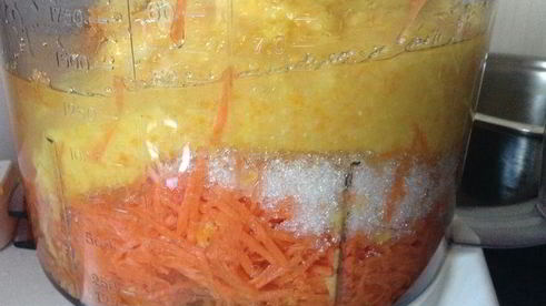 постный морковный кекс