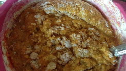 постный морковный кекс