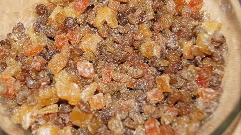 рождественский творожный штоллен