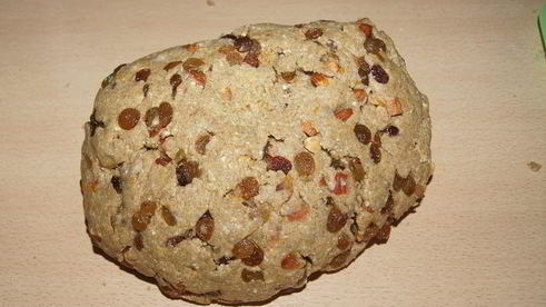 рождественский творожный штоллен