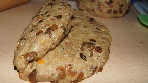 рождественский творожный штоллен