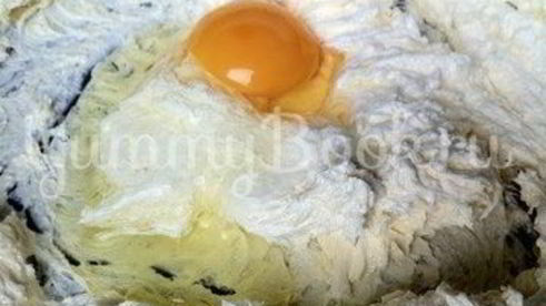 шоколадный кекс с красным вином