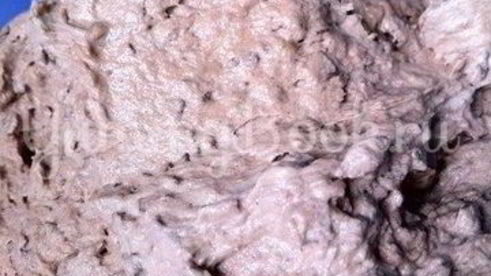 шоколадный кекс с красным вином