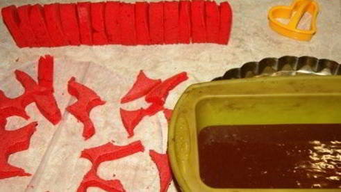 шоколадный кекс с сюрпризом