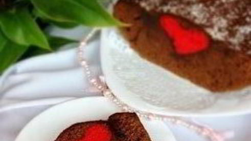 шоколадный кекс с сюрпризом