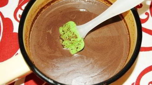 шоколадный кекс с сюрпризом