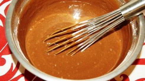 шоколадный кекс с сюрпризом