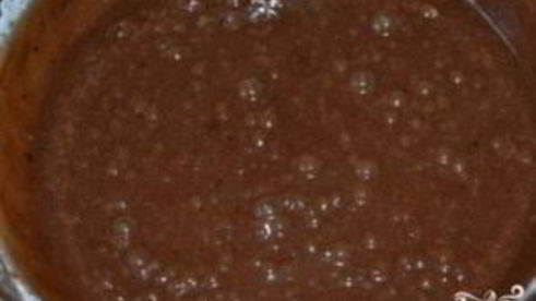 шоколадные кексы в формочках