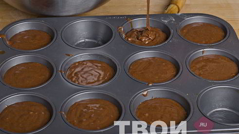 шоколадные кексы