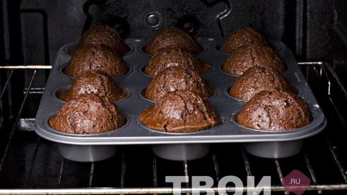 шоколадные кексы