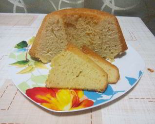 Сметанный кекс