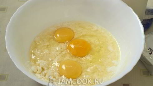 творожный кекс на кефире