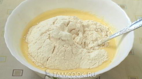 творожный кекс на кефире