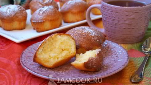 творожные кексы с манкой