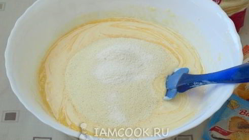 творожные кексы с манкой