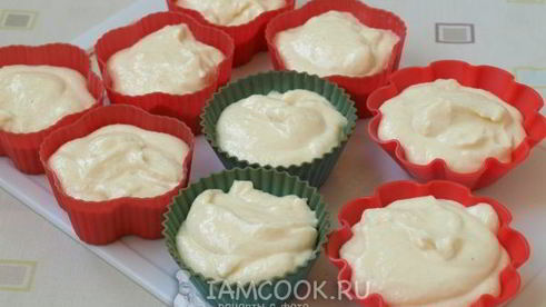 творожные кексы с манкой