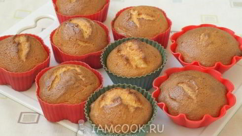 творожные кексы с манкой