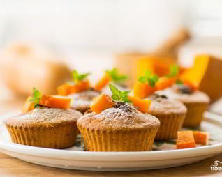 Тыквенные кексы