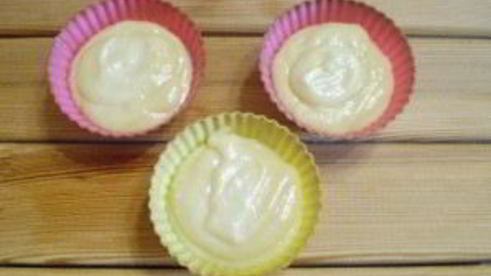 вкусные кексики в силиконовых формочках