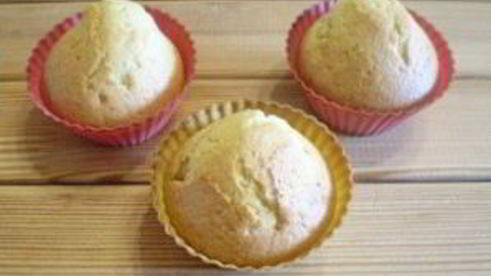 вкусные кексики в силиконовых формочках