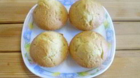 вкусные кексики в силиконовых формочках