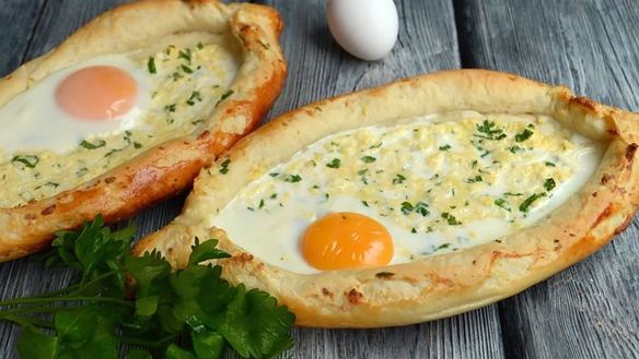 Рецепт Хачапури по аджарски на кефире