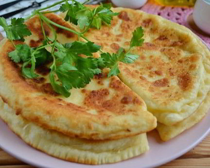 Хачапури Проще не бывает с творогом