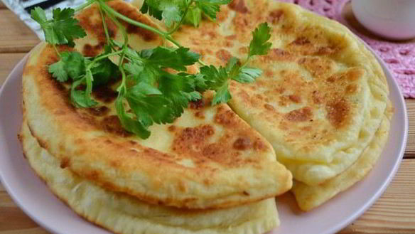 Рецепт Хачапури Проще не бывает с творогом