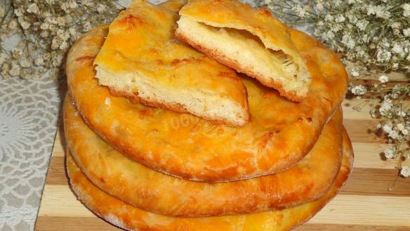 Рецепт Хачапури с сыром из дрожжевого теста