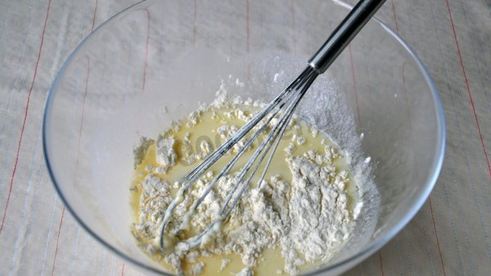 хачапури с творогом и сыром на сковороде