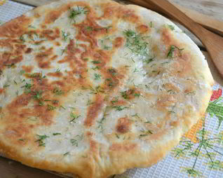 Тесто для хачапури на кефире