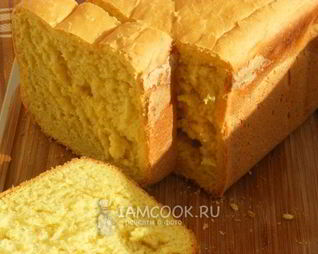 Белый хлеб с чесноком