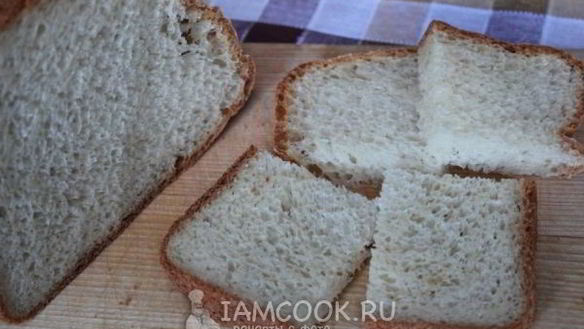 Рецепт Белого творожного хлеба в хлебопечке