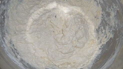 домашний хлеб с петрушкой без замеса