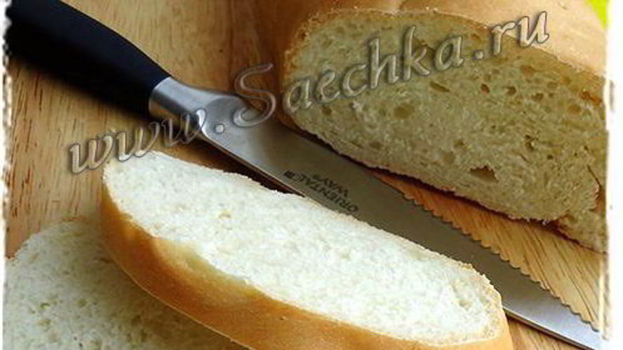 Рецепт городского батона