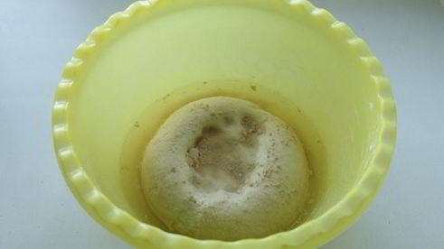 картофельный хлеб с тыквенными семечками