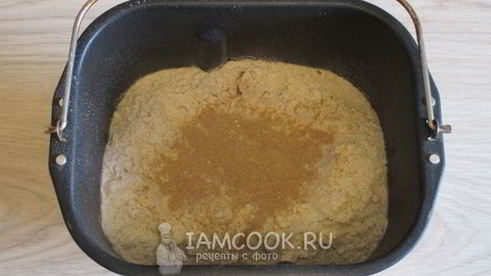 хлеб ароматный с отрубями в хлебопечке