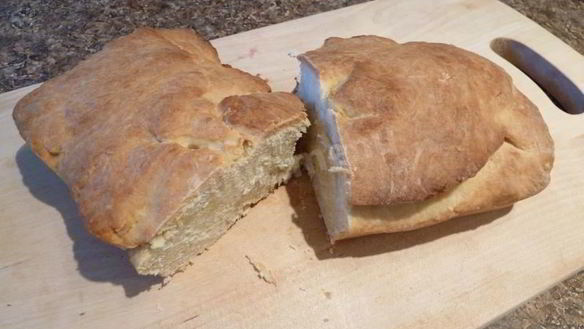 Рецепт Хлеба на кефире бездрожжевой