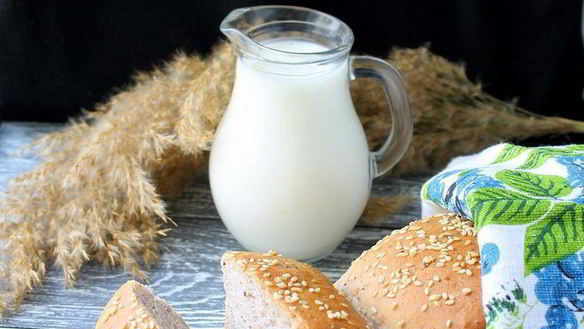 Рецепт Хлеба на мацони с орехами