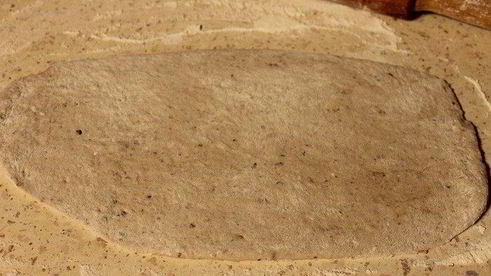 хлеб на мацони с орехами