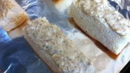 хлеб с чесноком и сыром