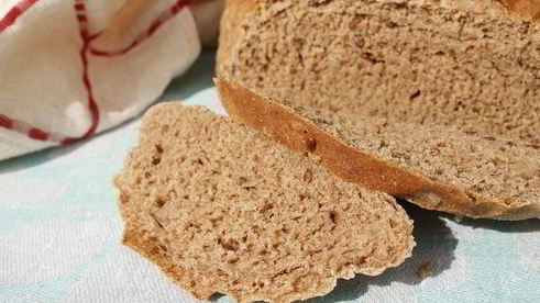 хлеб с льняной мукой