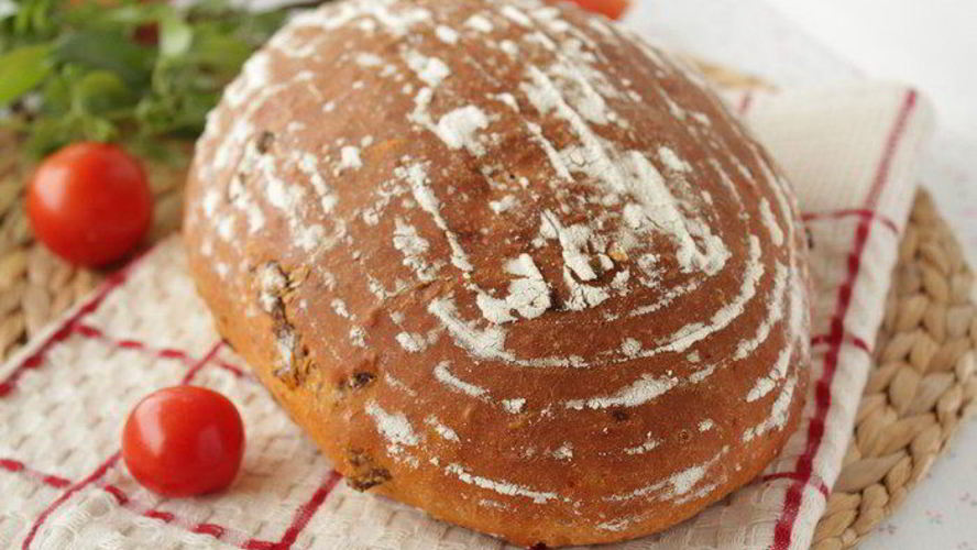 Рецепт хлеба с вялеными помидорами