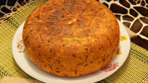 луковый хлеб в мультиварке