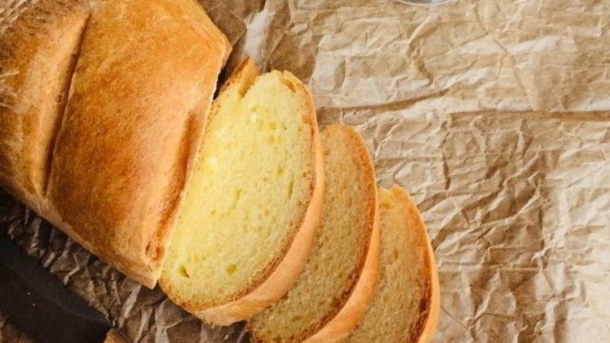 Рецепт молочного батона