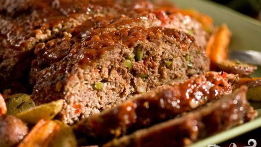 Рецепт мясного хлеба в аэрогриле