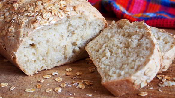 Рецепт Овсяного хлеба без замеса
