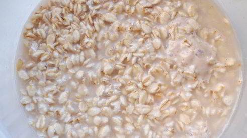 овсяный хлеб без замеса