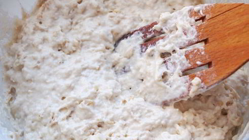 овсяный хлеб без замеса